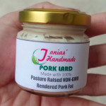 Organic Lard - Pasture raised Pork Fat 