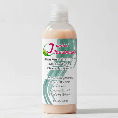 Aloe Vera Shampoo - Organic, Sulfate and Silicone Free
