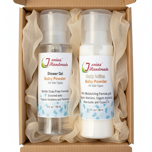 Baby Powder Shower Gel and Body Lotion