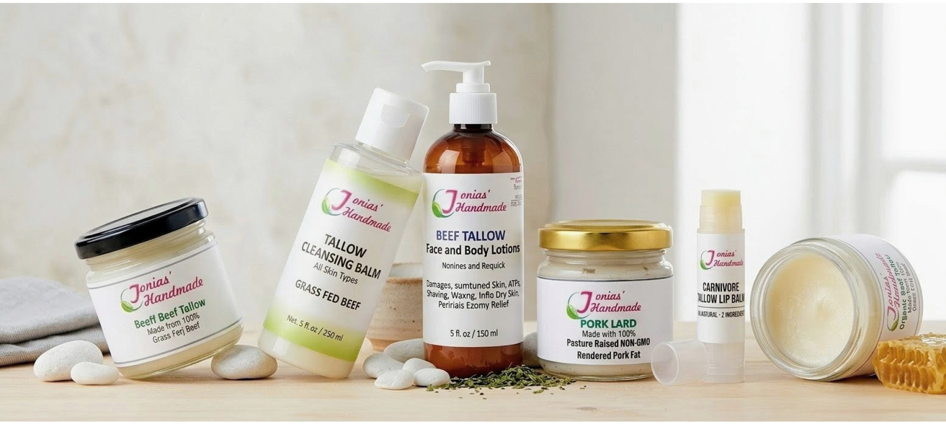 Organic tallow products