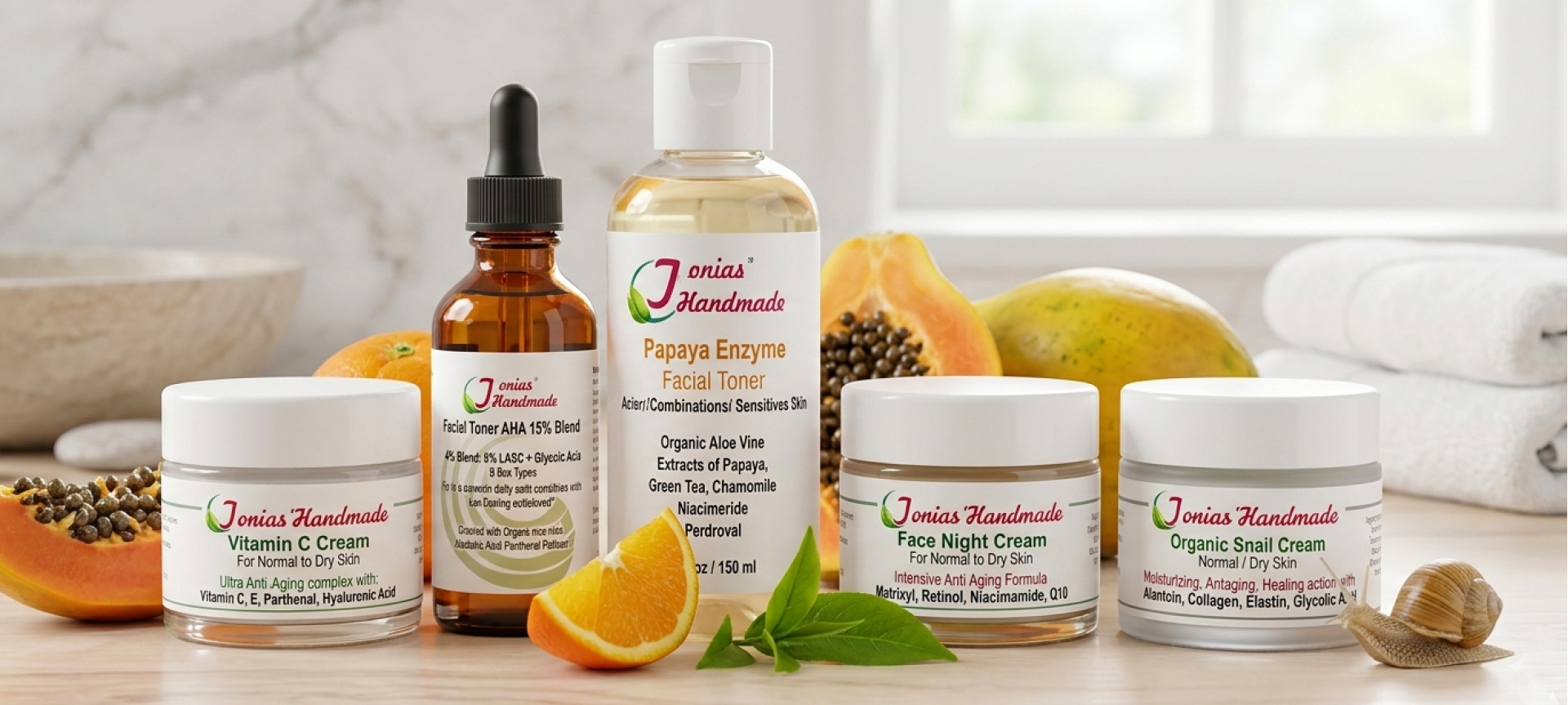 Tonias Handmade Cosmetics - Organic handcrafted beauty products