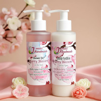 Cherry Blossom Shower Gel and Body Lotion