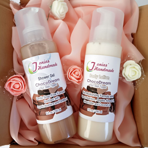 Chocolate Shower Gel and Body Lotion