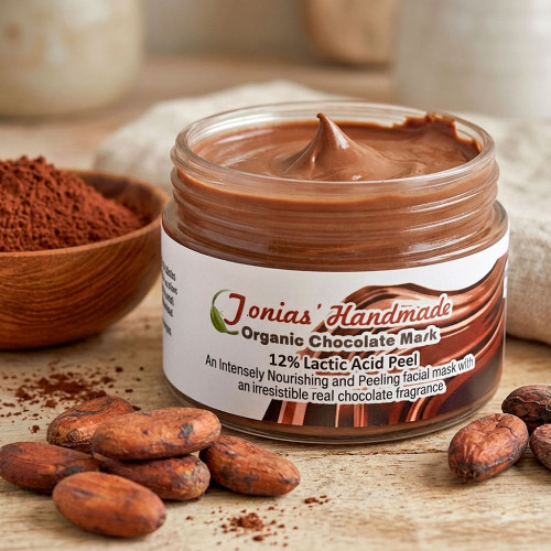 Chocolate Face Mask with Lactic Acid Organic Cocoa