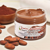 Chocolate Face Mask with Lactic Acid Organic Cocoa