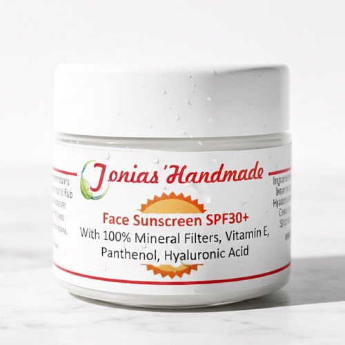 Organic SPF 30 Oil Free Sunscreen, with Zinc Oxide