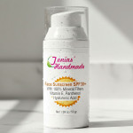 Organic SPF 30 Oil Free Sunscreen, with Zinc Oxide