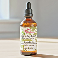 Organic Anti Frizz Hair Oil Serum