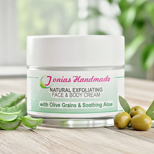 Exfoliating Face Scrub With Olive Grains