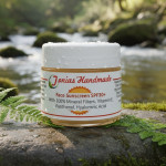 Organic SPF 30 Oil Free Sunscreen, with Zinc Oxide