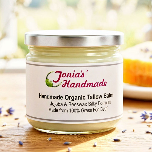 Organic Tallow Balm with Jojoba Oil and Beeswax