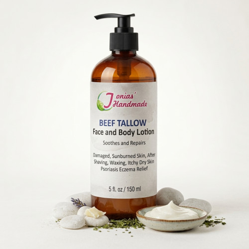 Beef Tallow Lotion - Organic Grass Fed for skin Beef Tallow Lotion - Organic Grass Fed for skin