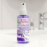 Silver Hair Spray Toner, Instant anti-Yellow effect Silver Hair Spray Toner, Instant anti-Yellow effect