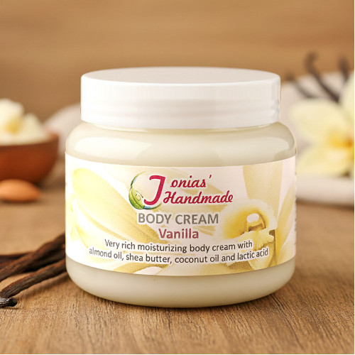 Vanilla Organic Body Cream
