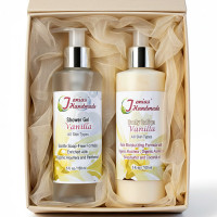 Vanilla Shower Gel and Body Lotion Gift-Set