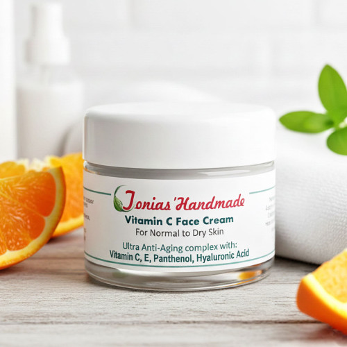 Vitamin C Face Cream with Hyaluronic Acid