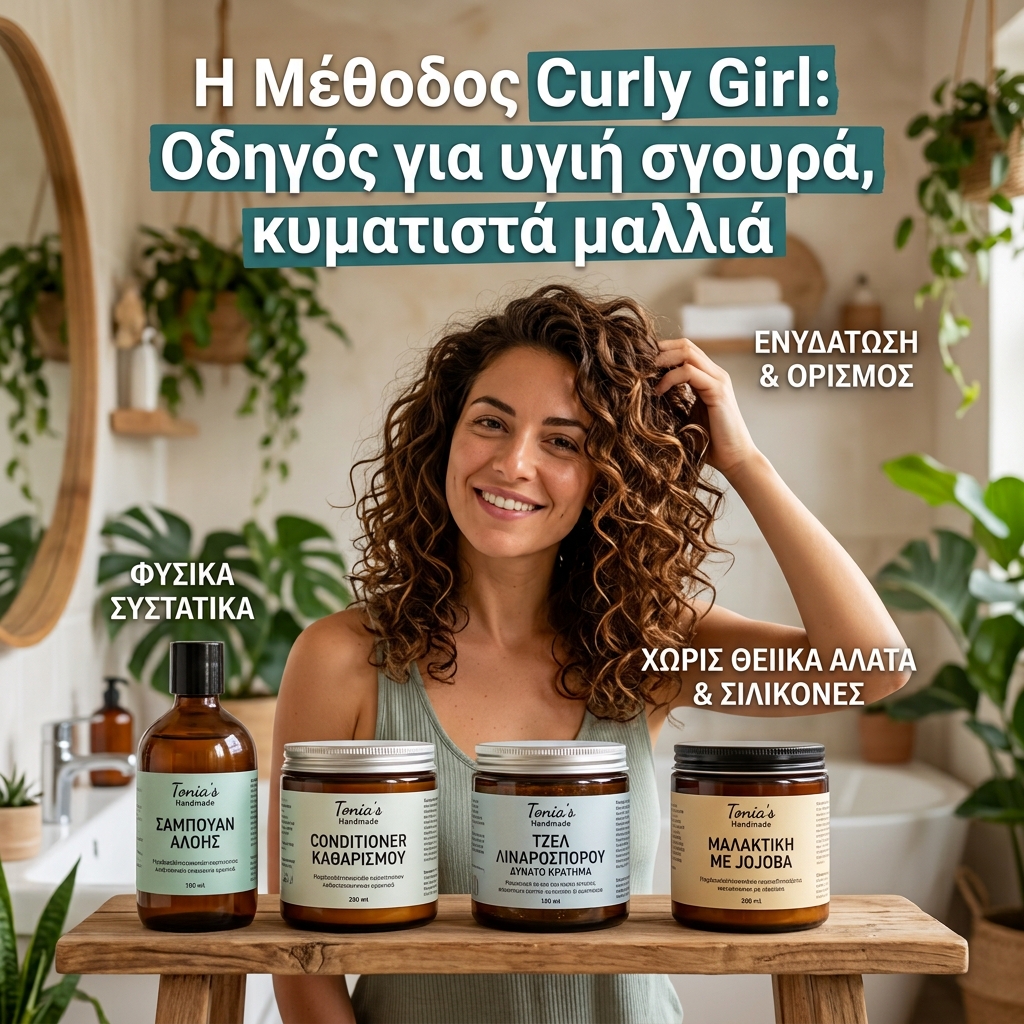 Η Μέθοδος Curly Girl: Οδηγός για υγιή σγουρά και κυματιστά μαλλιά