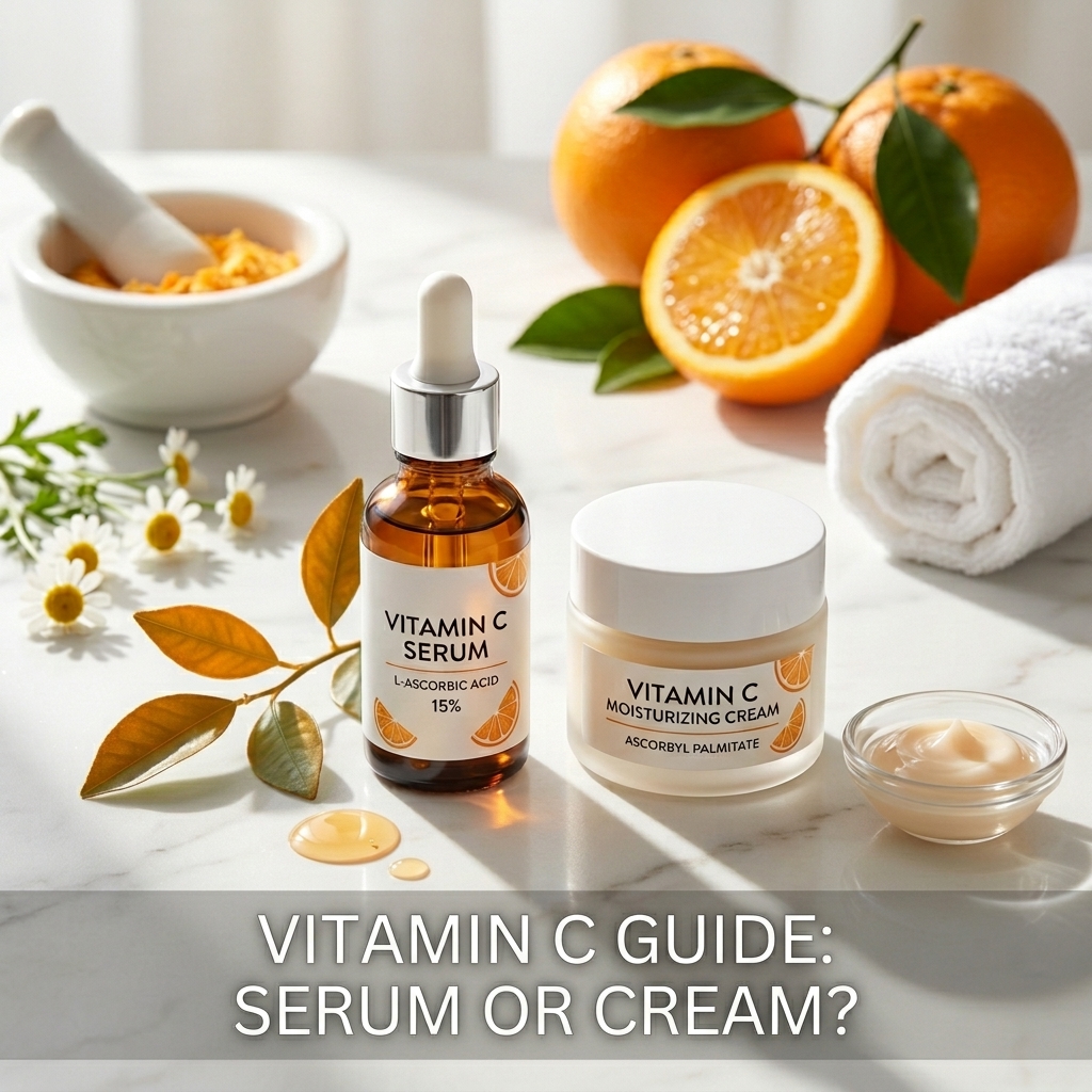 Vitamin C Guide: How to Choose and Use a Serum or Cream